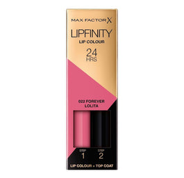 Max Factor Lipfinity Lip Colour dwufazowa pomadka w płynie o długotrwałym efekcie 022 Forever Lolita