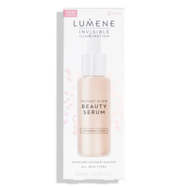 Lumene Invisible Illumination Instant Glow Beauty Serum rozświetlające serum do twarzy Universal Light 30ml