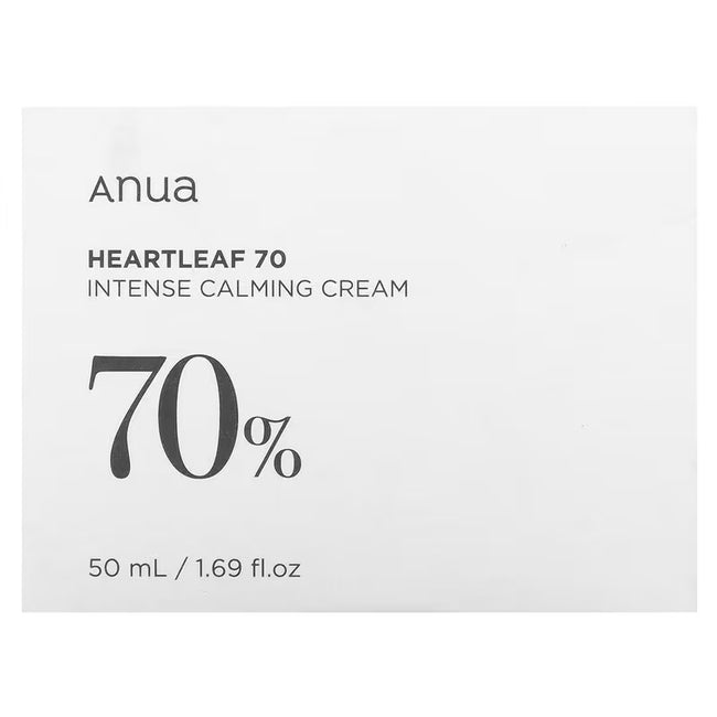 Anua Heartleaf 70% Intense Calming Cream intensywnie łagodzący krem do twarzy 50ml