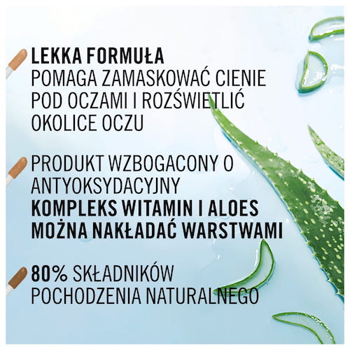 Rimmel Kind & Free wegański korektor nawilżający w płynie 010 Fair 7ml