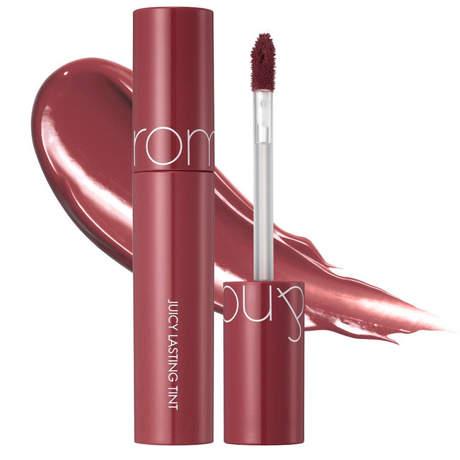 Rom&nd Juicy Lasting Tint mocno napigmentowany błyszczyk do ust 19 Almond Rose 5.5g