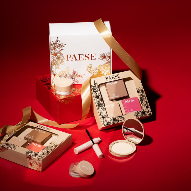 Paese Contouring 02 zestaw kremowy róż + rozświetlacz w kremie + bronzer w kremie