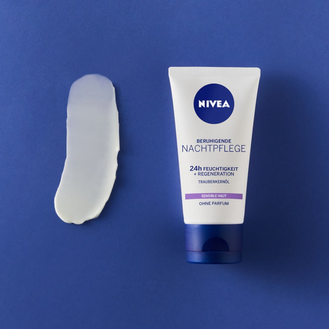 Nivea 24H Nawilżenia kojąco-regenerujący krem na noc 50ml