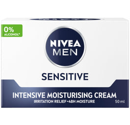 Nivea Men Sensitive łagodzący krem nawilżający 50ml