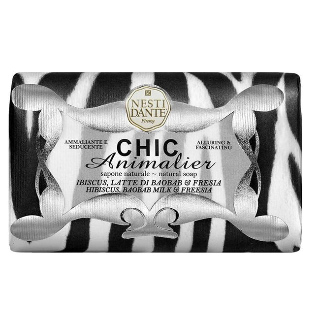 Nesti Dante Chic Animalier mydło toaletowe White 250g