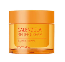 FarmStay Calendula Relief Cream łagodzący krem do twarzy 80ml