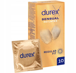 Durex Sensual No Latex prezerwatywy nielateksowe 10szt