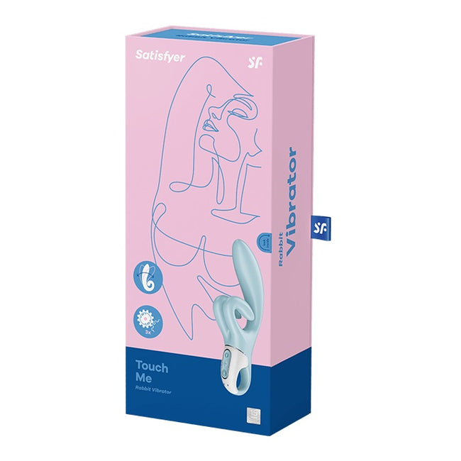 Satisfyer Touch Me wibrator typu króliczek Blue