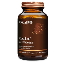 Doctor Life Cognique&Citicoline Cytykolina 500mg suplement diety 60 kapsułek