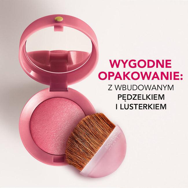 Bourjois Little Round Pot Blush róż do policzków 74 Rose Ambre 2.5g