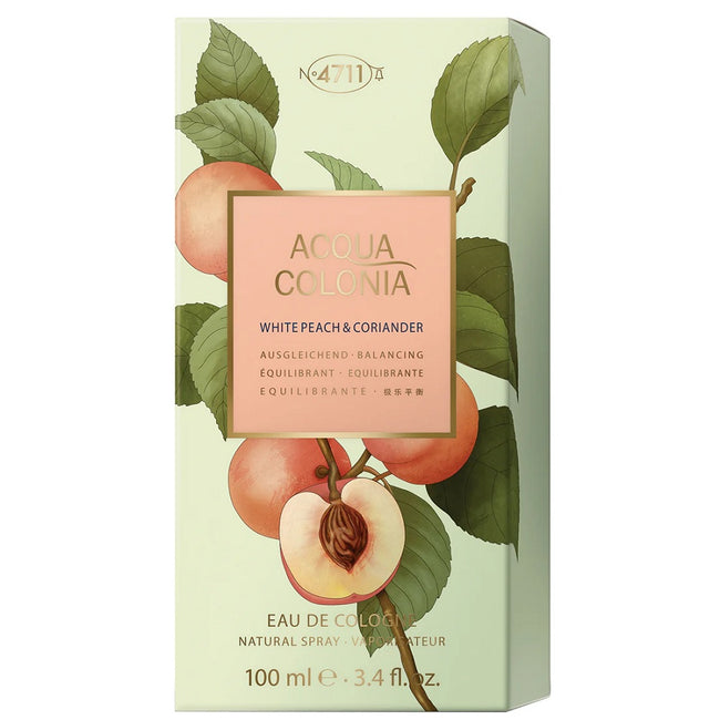 4711 Acqua Colonia White Peach & Coriander woda kolońska spray 100ml