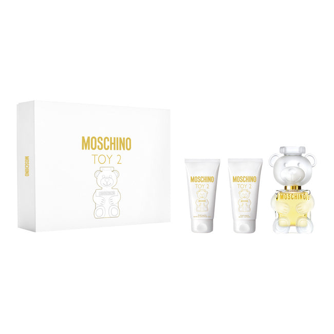 Moschino Toy 2 zestaw woda perfumowana spray 50ml + balsam do ciała 50ml + żel pod prysznic 50ml