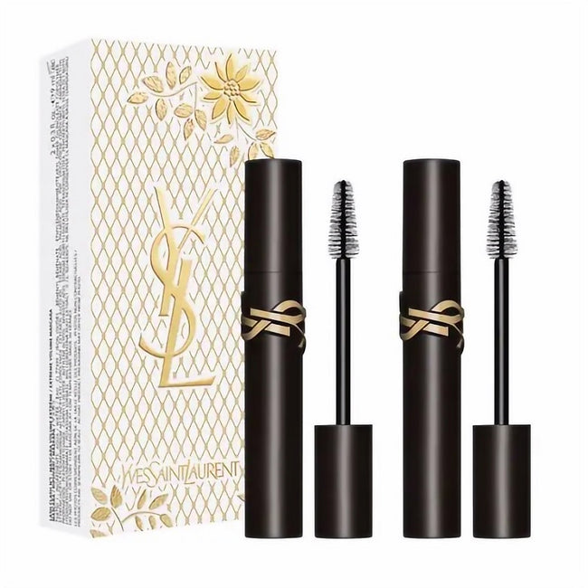 Yves Saint Laurent Lash Clash Extreme Volume Mascara Duo duet nadających ekstremalnej objętości tuszów do rzęs 01 Noir 2x9ml