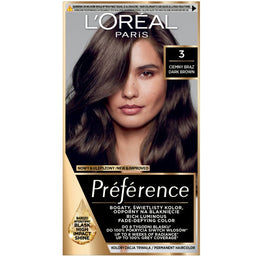 L'Oreal Paris Preference farba do włosów 3 Ciemny Brąz