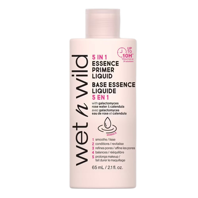 Wet n Wild 5 in 1 Essence Primer Liquid płynna baza pod makijaż 5w1 75ml