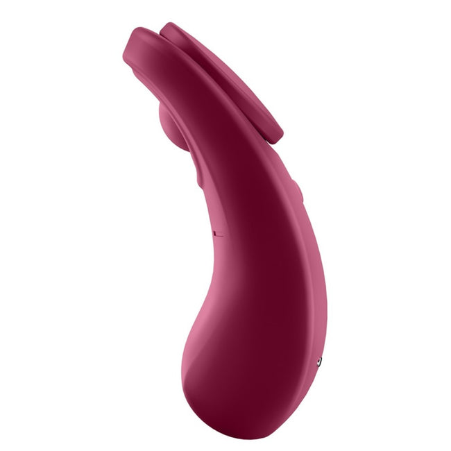 Satisfyer Sexy Secret Panty Vibrator wibrator sterowany aplikacją Wino