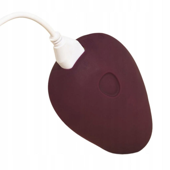 Dame Pom Flexible Vibrator masażer łechtaczki Plum