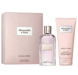 Abercrombie&Fitch First Instinct Woman zestaw woda perfumowana spray 100ml + balsam do ciała 200ml