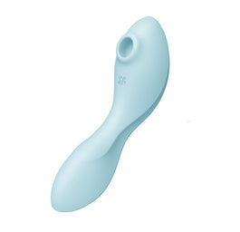 Satisfyer Curvy Trinity 5+ stymulator łechtaczki z wibracjami Blue