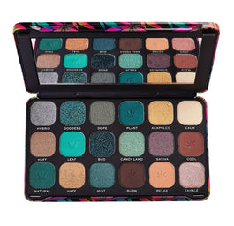 Makeup Revolution Forever Flawless Good Vibes Eyeshadow Palette paleta cieni do powiek Chilled 19.8g