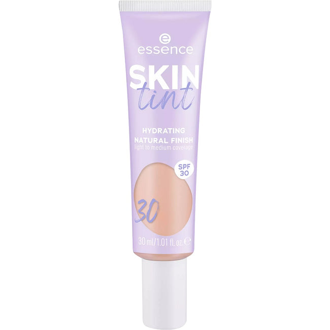 Essence Skin Tint nawilżający krem koloryzujący o lekkim i średnim kryciu SPF30 30 30ml