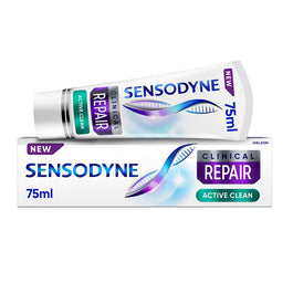 Sensodyne Clinical Repair Active Clean pasta do zębów z fluorkiem 75ml