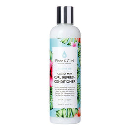 Flora & Curl Coconut Mint Curl Refresh Conditioner odświeżająca odżywka do włosów kręconych 300ml