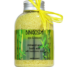 BingoSpa Mineralna sól do kąpieli spa z kwasem hialuronowym 650g