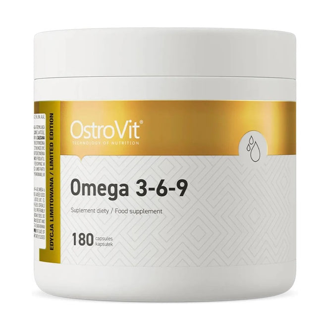 OstroVit Omega 3-6-9 suplement diety 180 kapsułek żelowych