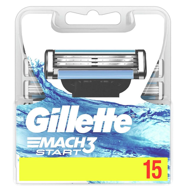 Gillette Mach3 Start wymienne ostrza do maszynki do golenia 15szt