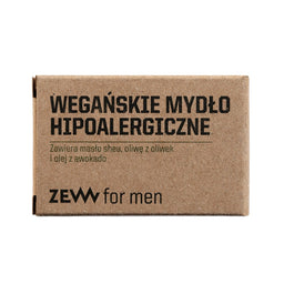 Zew For Men Wegańskie mydło hipoalergiczne 85ml