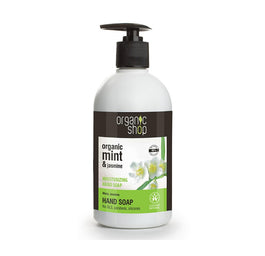 Organic Shop Minty Jasmine Hand Soap nawilżające mydło do rąk Mint & Jasmine 500ml