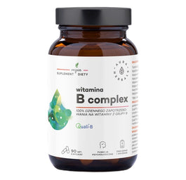 Aura Herbals Witamina B Complex suplement diety 90 kapsułek