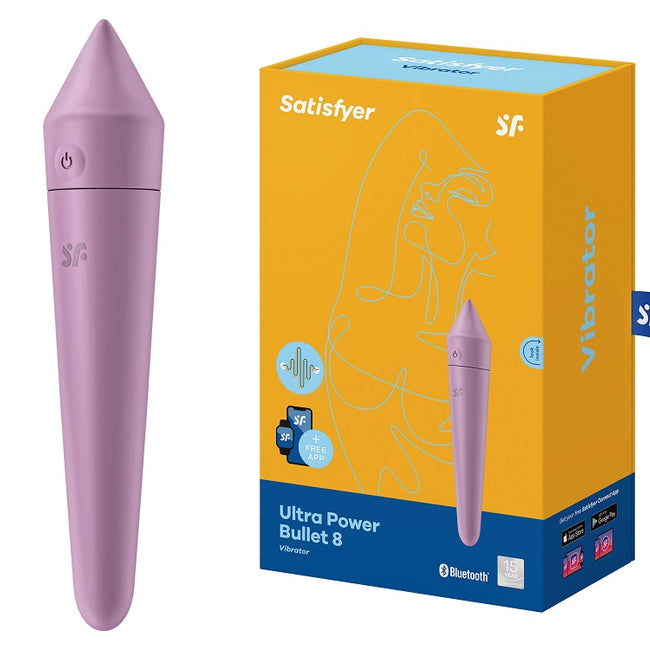 Satisfyer Ultra Power Bullet 8 stymulator łechtaczki Lilac