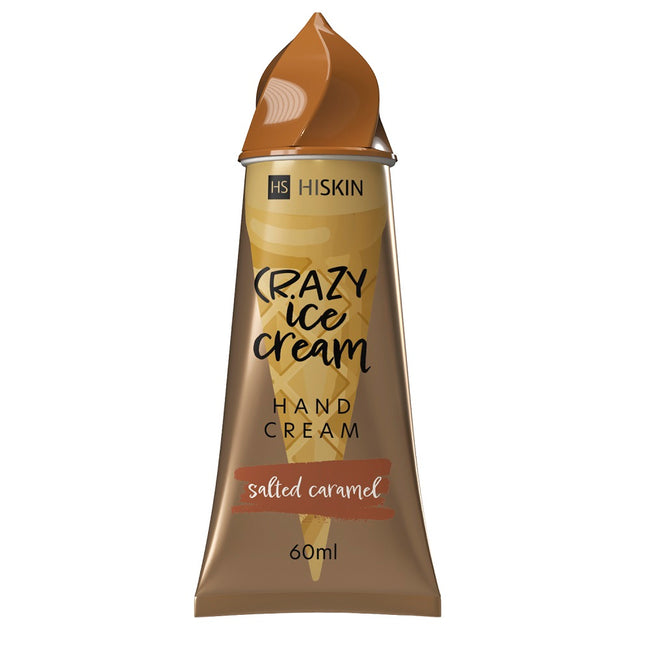 HiSkin Crazy Ice Cream krem do rąk Słony Karmel 60ml