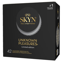 Unimil Skyn Unknown Pleasures Limited Edition nielateksowe prezerwatywy mix 42szt.