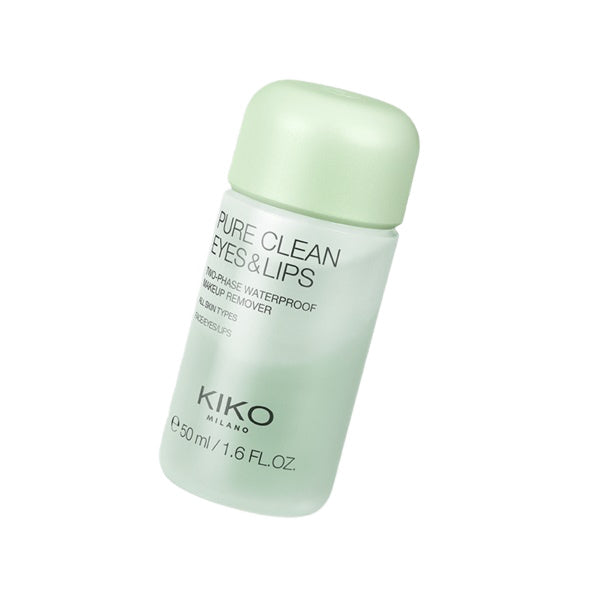 KIKO Milano Pure Clean Eyes&Lips Mini dwufazowy płyn do demakijażu oczu i ust 50ml