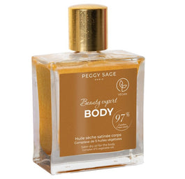 Peggy Sage Beauty Expert Body aksamitny olejek do ciała z brokatem 50ml