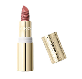 KIKO Milano Gold Reflections Gleam & Care Lipstick SPF30 kremowa odżywcza pomadka do ust 02 Glamorous Rose 3.5g