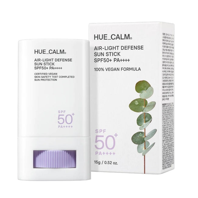 Hue Calm Vegan Air-Light Defense Sun Stick SPF50+ PA++++ przeciwsłoneczny sztyft do twarzy 15g