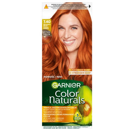 Garnier Color Naturals odżywcza farba do włosów 7.40 Miedziany Blond