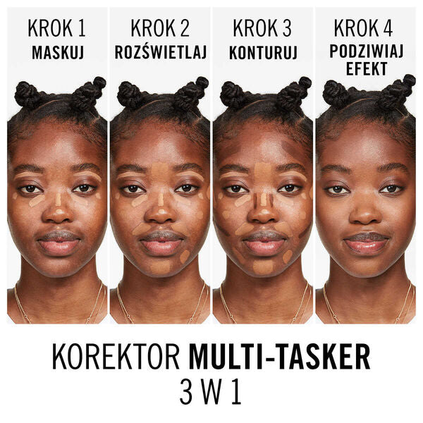 Rimmel The Multi-Tasker Concealer korektor w płynie 025 Rose Ivory 10ml