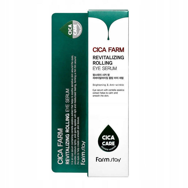 FarmStay Cica Farm Revitalizing Rolling Eye Serum rewitalizujące serum pod oczy 25ml