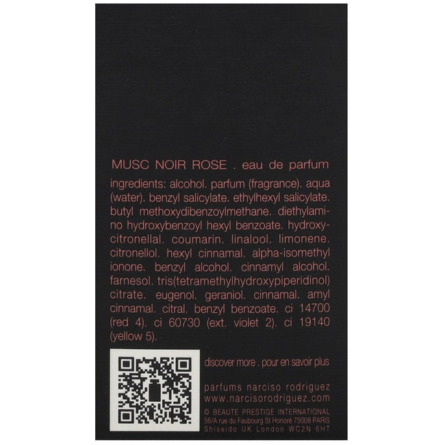 Narciso Rodriguez Musc Noir Rose For Her woda perfumowana spray 30ml