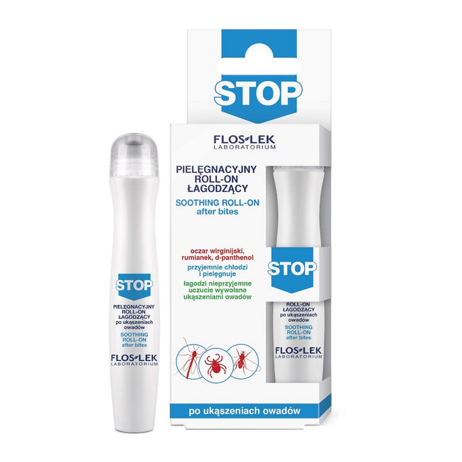 Floslek Stop roll-on łagodzący po ukąszeniach owadów 15ml