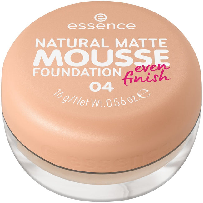 Essence Natural Matte Mousse Foundation podkład do twarzy w musie 04 16g