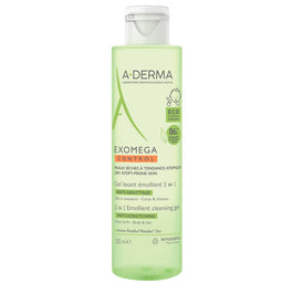 A-Derma Exomega Control żel emolient do mycia 2w1 200ml