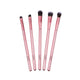 Glov Eye Brushes pędzle do makijażu oczu Pink 5szt