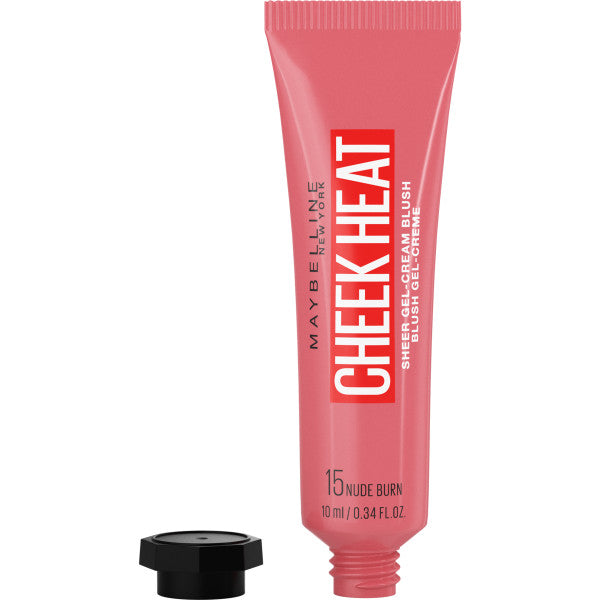 Maybelline Cheek Heat kremowy róż do policzków 15 Nude Burn 10ml