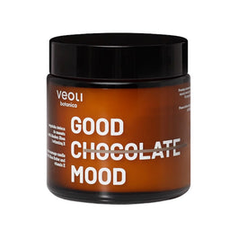 Veoli Botanica Good Chocolate Mood wegańska świeca do masażu z 40% masłem Shea i Witaminą E 100ml